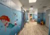 Ospedale Goretti, il pronto soccorso pediatrico “si trasforma” in un acquario
