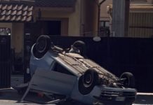 Si ribalta con l’auto in via Piattella, paura per un giovane