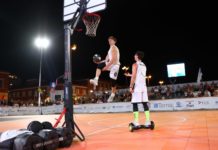 Gli Space Jumpers riconquistano Piazza del Popolo: il dunk show è un successo