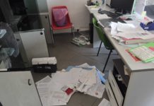 Latina Scalo, vandalizzata la sede della CGIL: solidarietà del PD