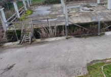 Promesse dimenticate a Borgo Faiti, il cantiere della scuola è ancora una giungla