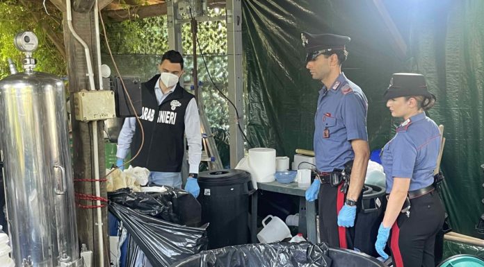 Cocaina nel pellet e chimici stranieri, così funzionava la raffineria della droga a Latina