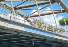 Rimosse le scritte offensive su Ponte Badino, lo sdegno del sindaco Giannetti