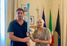 Latina custodisce la Torcia Olimpica di Milano Cortina 2026