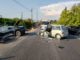 Carambola tra tre auto in strada Chiesuola, cinque feriti