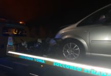 Latina, grave incidente in viale Le Corbusier: rider in codice rosso