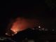 Sermoneta, incendio nella notte sulla montagna