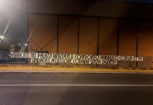 Stadio Francioni: striscione dei tifosi contro sindaco e assessore