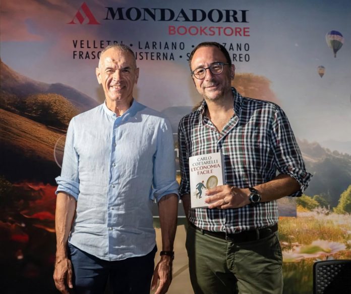 Carlo Cottarelli con Guido Ciarla