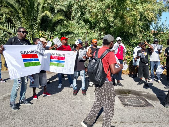 Corteo omicidio Dibba