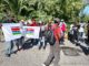 Latina, il corteo pacifico per Ibrahim Dibba arriva in Comune