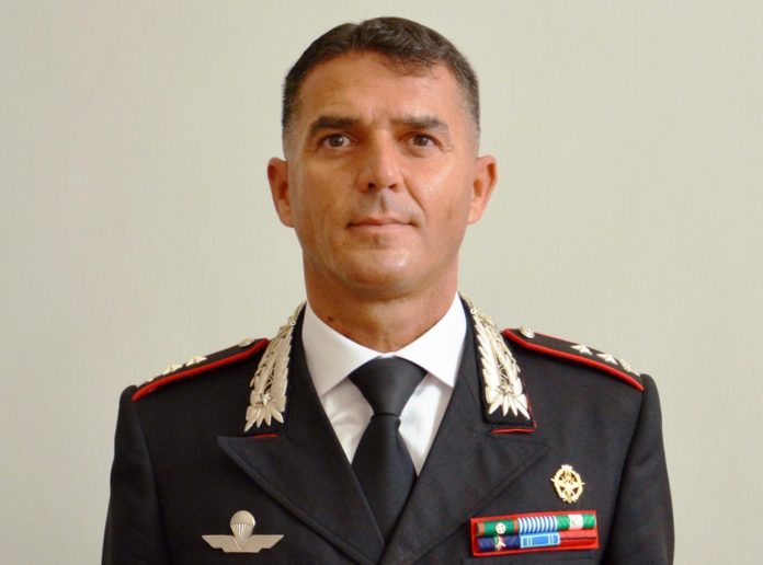 Ten. Col. Luca Palmieri, comandante del Gruppo Carabinieri di Roma-2