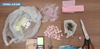 Gaeta, preso con 70 gr di cocaina: giovane albanese arrestato