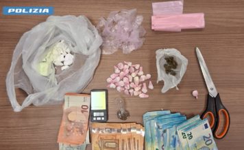 Gaeta, preso con 70 gr di cocaina: giovane albanese arrestato
