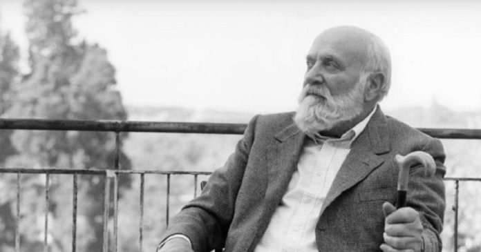 Altiero Spinelli at his home