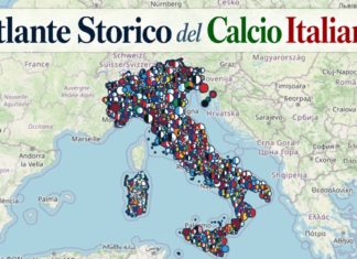 Calcio pontino, un secolo di storia in una mappa digitale