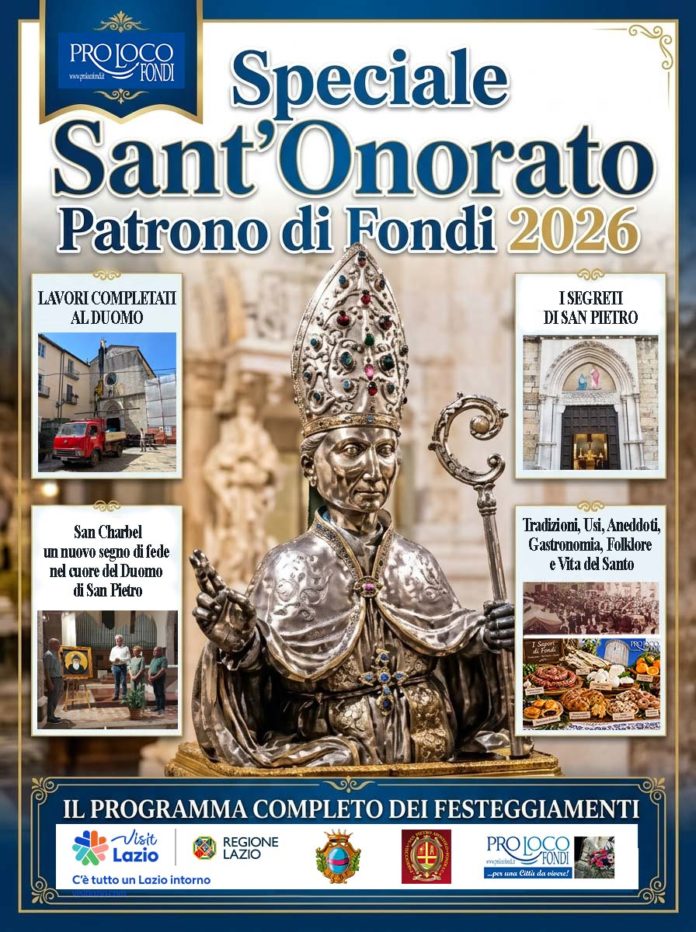 Copertina prima pagina speciale Sant'Onorato 2026