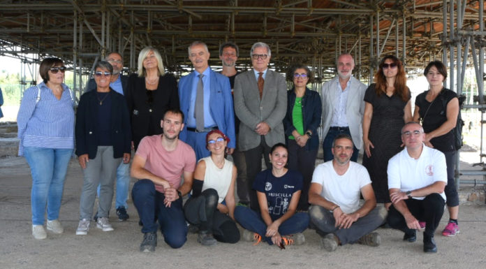 Tres Tabernae, dagli scavi riaffiorano dipinti e tombe del VI secolo