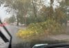 Bomba d’acqua su Latina, danni e strade allagate