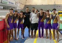 Tris del Centro Ginnastica Pontino: tre ori nel Regionale