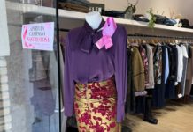 Ottobre Rosa a Latina, Fare Donna porta i fiocchi rosa nei negozi