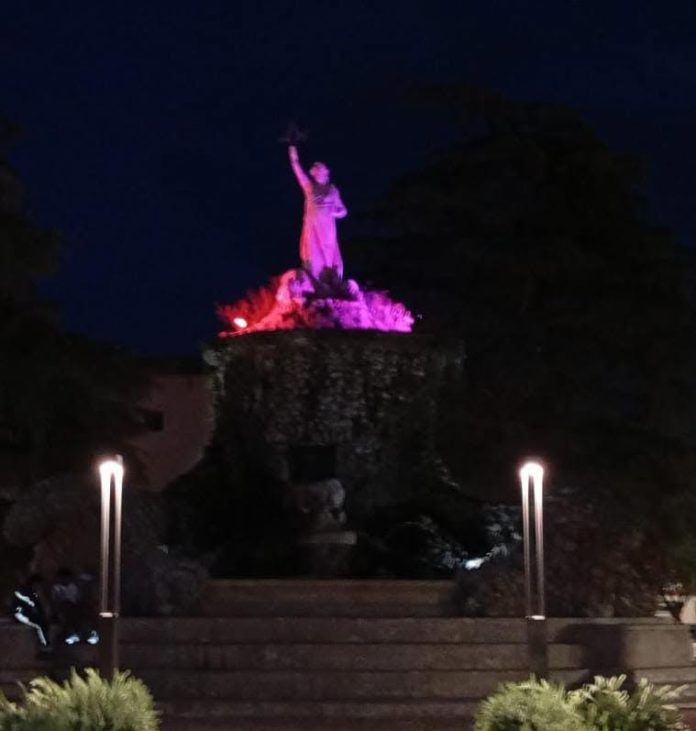 fontana rosa