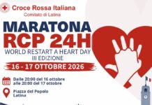 Maratona RCP 24H a Latina: 24 ore per imparare a salvare una vita