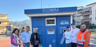 Sermoneta, inaugurato il primo ecocompattatore “mangiaplastica”