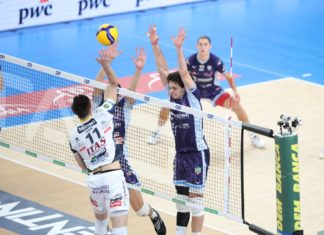 Cisterna volley, ko a Trento che si impone per 3-0